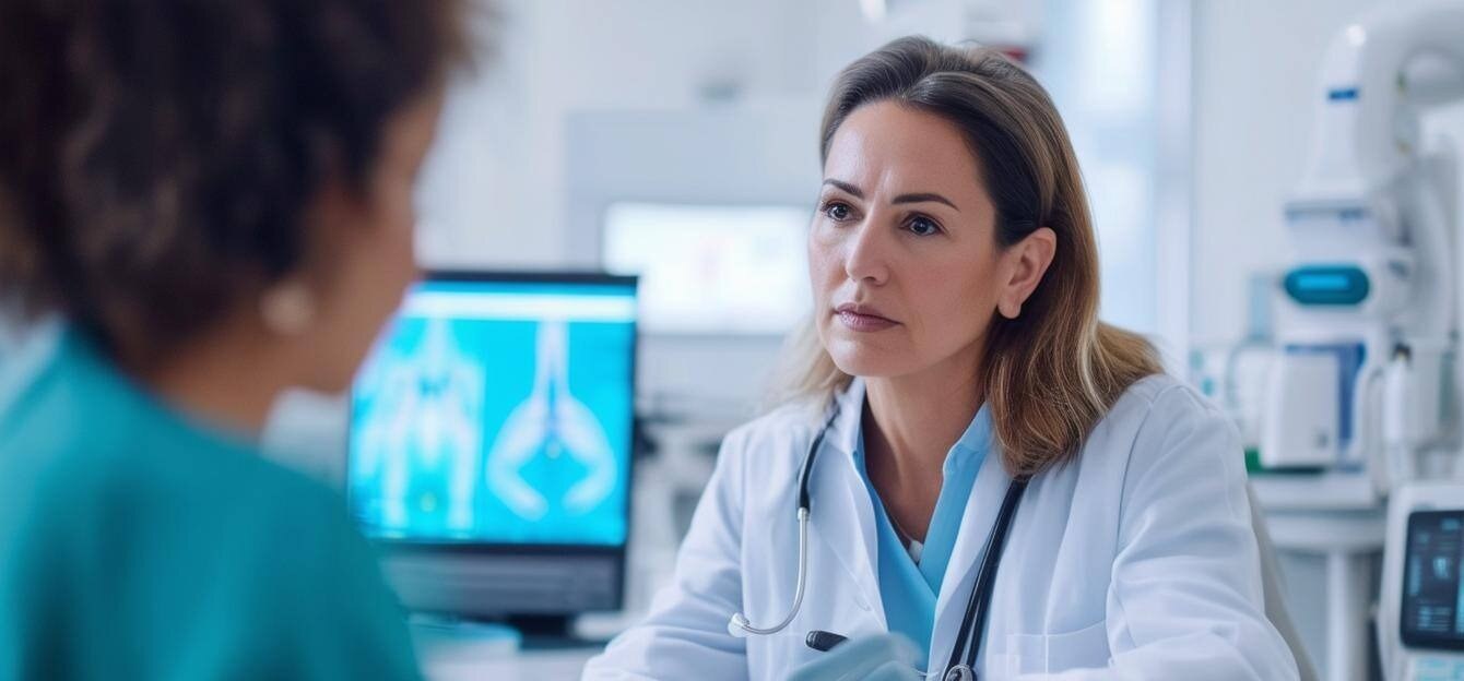 An image of a healthcare provider using advanced technology to deliver personalized care to patients, with a focus on individualized treatment plans a-4